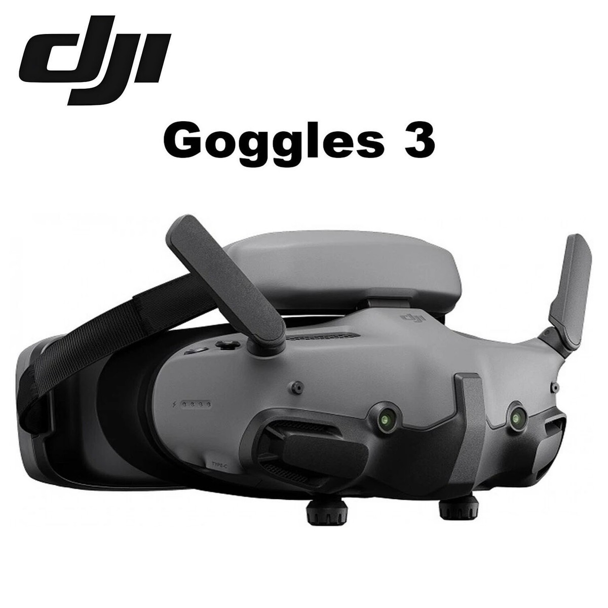 DJI Goggles ゴーグル ヘッドマウントディスプレイ FPV メガネ勢必見】DJI Goggles N3 登場。簡易的だけとめちゃ便利に