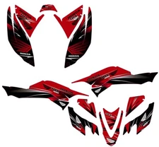 Fits Honda TRX 400 2008 to 2016 graphic kit stickers trx400 2008 to 2016 decals