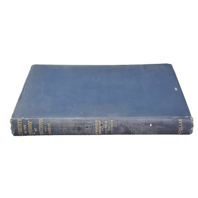 Elements of Theory Functions Complex Variable Riemann Method Dr Durege 1902 Book