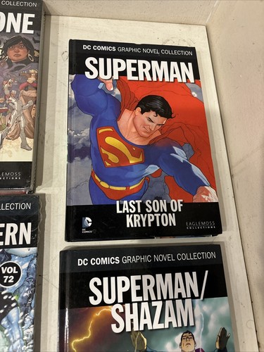 NEW DC Comics Graphic Novel Collection Superman Earth One Eaglemoss Swamp Thing - Picture 11 of 12