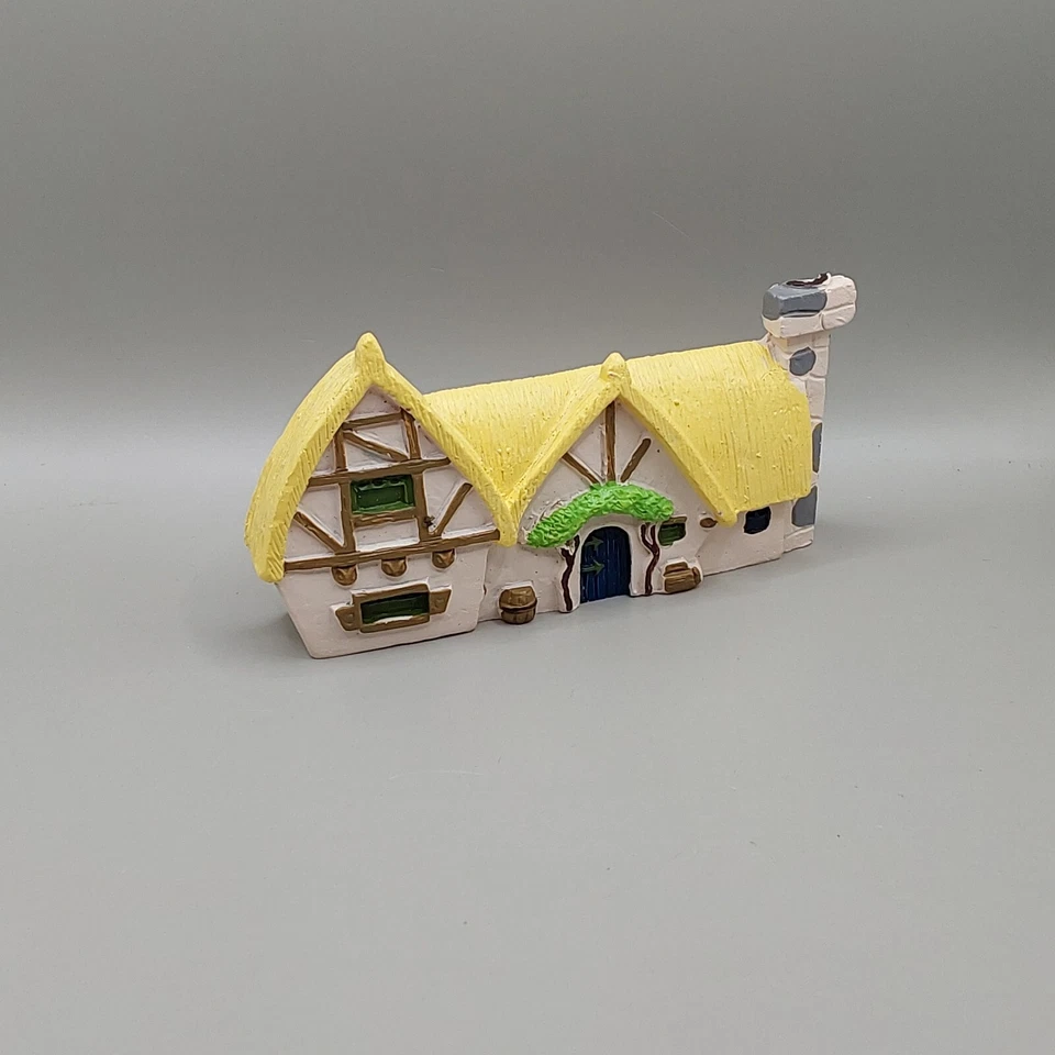 Fairy Garden Figurines Disney Seven Dwarfs GRUMPY, Bucket, House & Sign SET OF 4 - Image 3 of 4