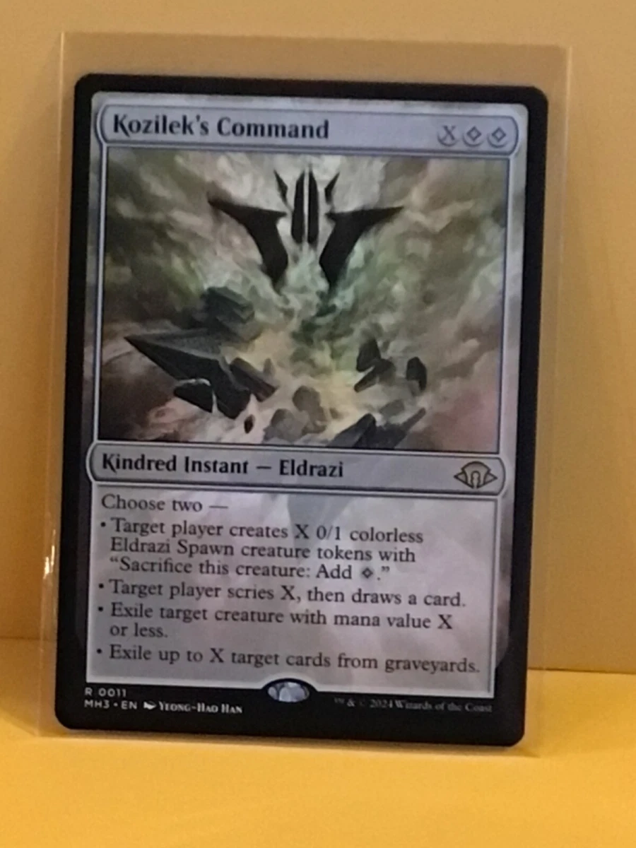 Modern Horizons 3 Kozileks Command #0011 | eBay