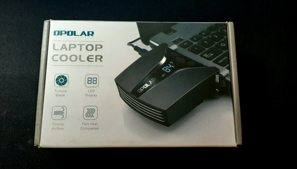 NEW!! Laptop FAST Cooling Fan, Perfect for Gaming or any laptop, 13 Wind Speed!! - Image 2 of 4