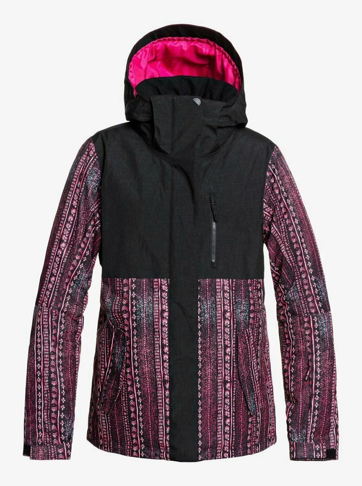 Roxy Jetty Block Snow Jacket Coat in True Black Don’t Be Shy Size S NWT - Image 2 of 4