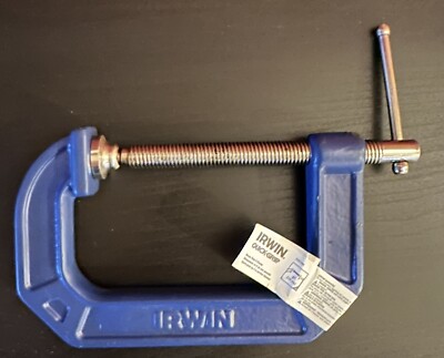 IRWIN QUICK-GRIP C Clamp, 4-Inch (225104)