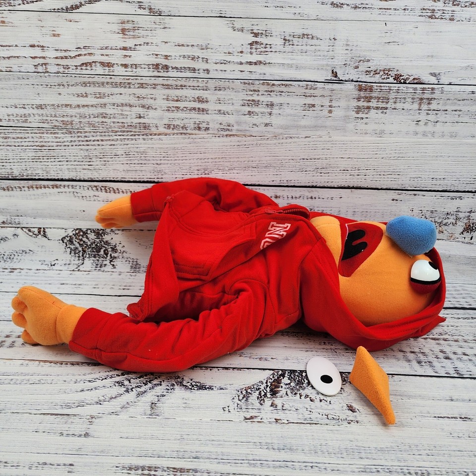 FAO Schwarz Muppets What Not Puppet Toys R Us Red Hoodie Extra