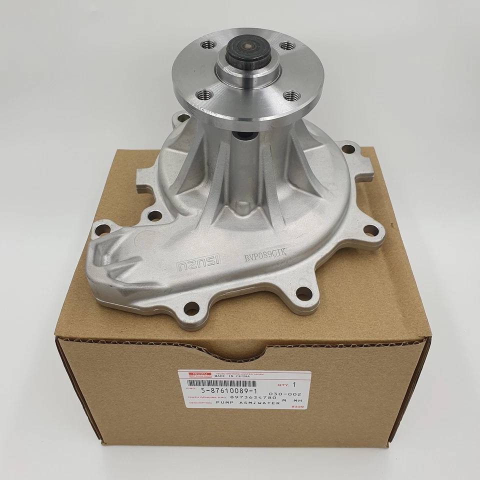 Bomba de agua OEM para ISUZU genuina 4HK1 NPR NQR 8973634780 5876100890 Foto 3 de 4