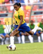 Brazil Marta da Silva Signed Autographed Signed 8x10 Photo COA #30