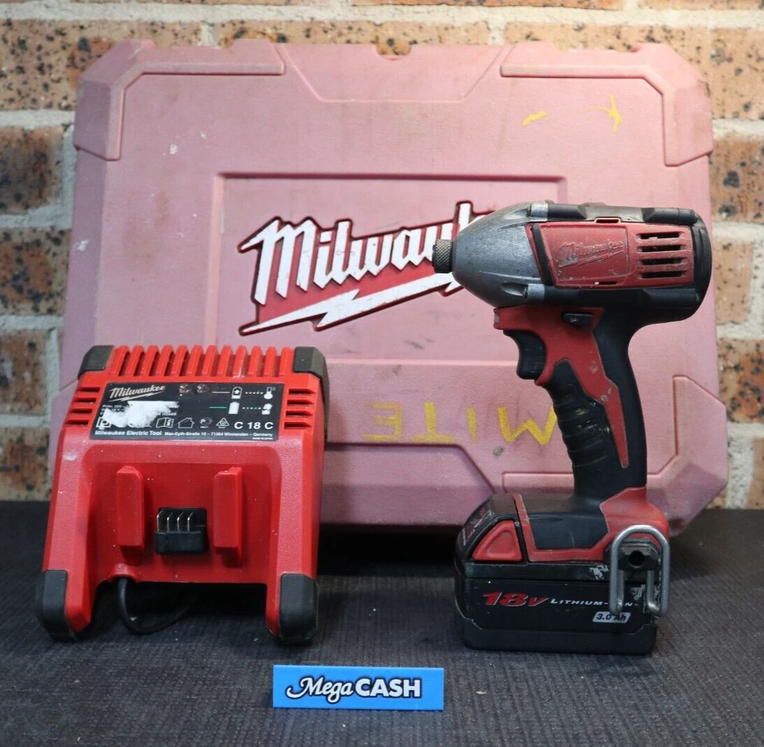 Milwaukee C18ID 18V Cordless Impact Driver Kit with Battery