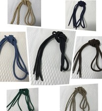 Round Boot Shoe Laces Strings Pair Replacement for Hiking Motorcycle Sneakers