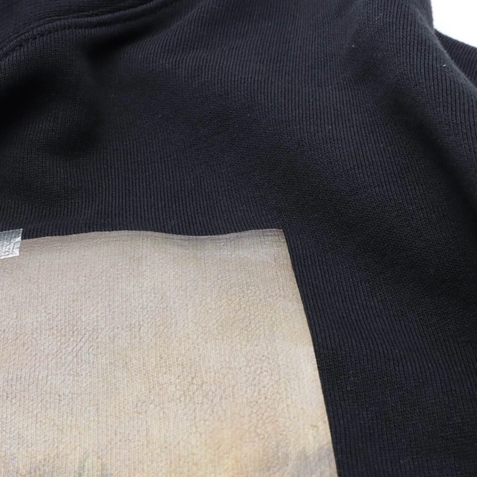 Hoodie Off White Schwarz Orange 2XL