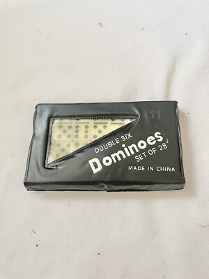 DOMINO gioco classico CON SACCHETTO medio DAL NEGRO dalnegro 28 TESSERE età 6 DOMINO gioco classico CON SACCHETTO medio DAL NEGRO dalnegro 28 TESSERE età 6