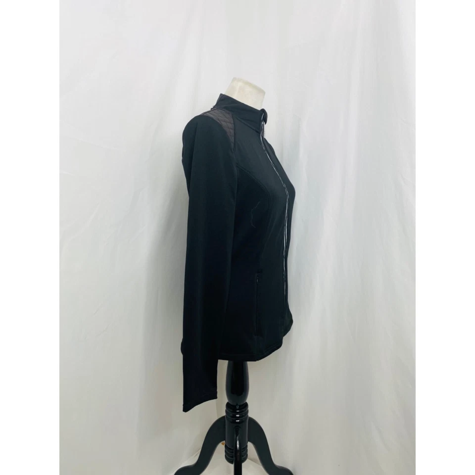 Women’s Medium Track Jacket Marc New York Black Full Zip Performance - Image 4 of 4