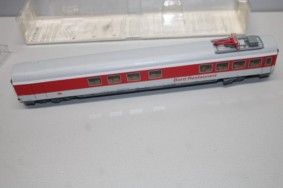 Fleischmann 5106 K 4-Achser IC / EC Bordrestaurant DB AG Spur H0 OVP