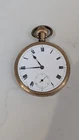 Antique OMEGA Open Face Pocket Watch In Dennison Case - Working Order