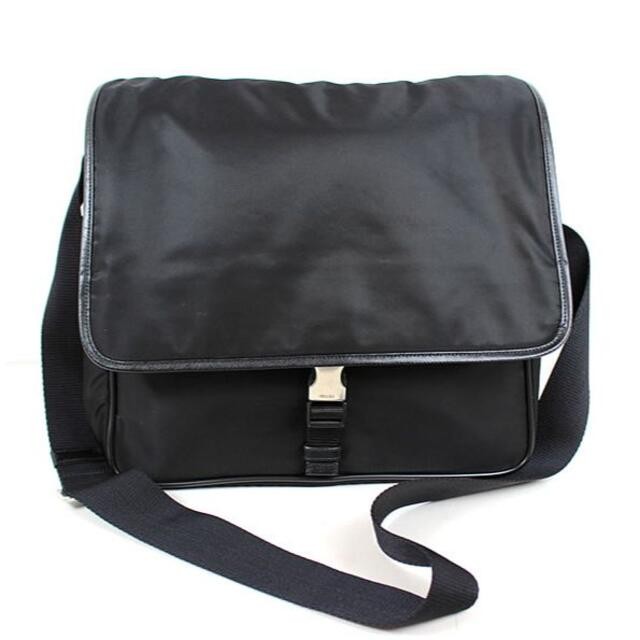 RARE Black Prada Shoulder Crossbody Bag in Excellent Condition
