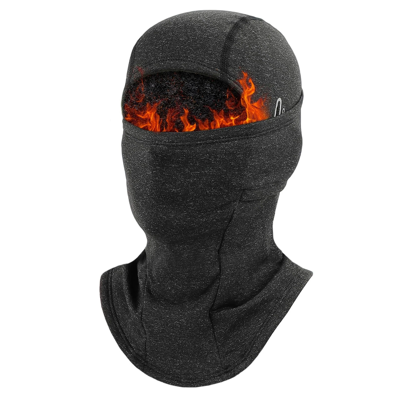 HEGGCOOE Ski Mask Balaclava for Men Women, Thermal Face One Size, Gray