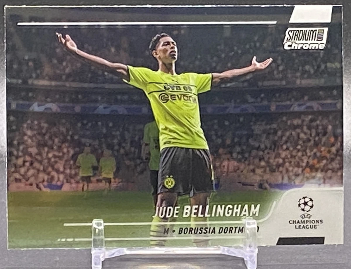 ベリンガム　topps stadium club 2021-22 Topps Stadium Club Chrome UCL Jude Bellingham #22 for sale