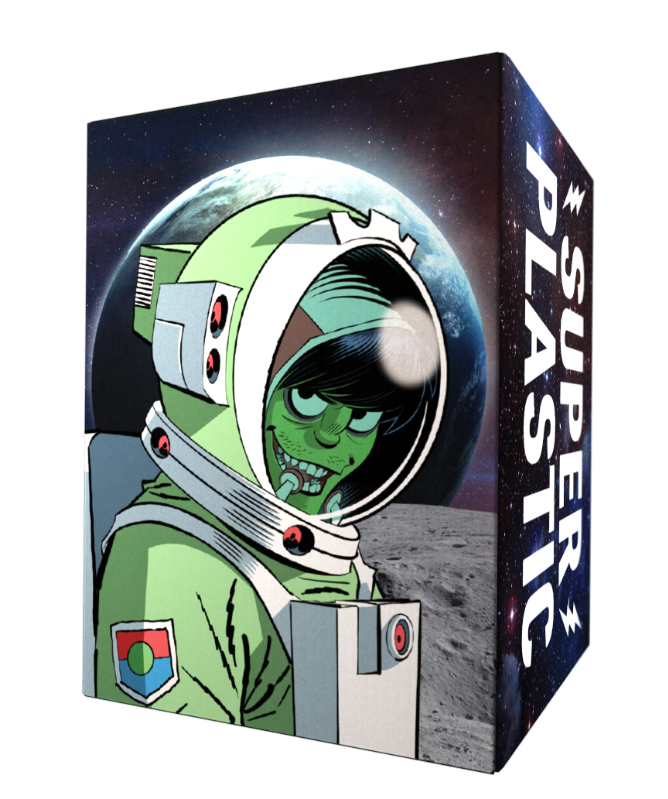 Gorillaz x Superplastic Astronaut Figures Full Set Murdoc, Russell