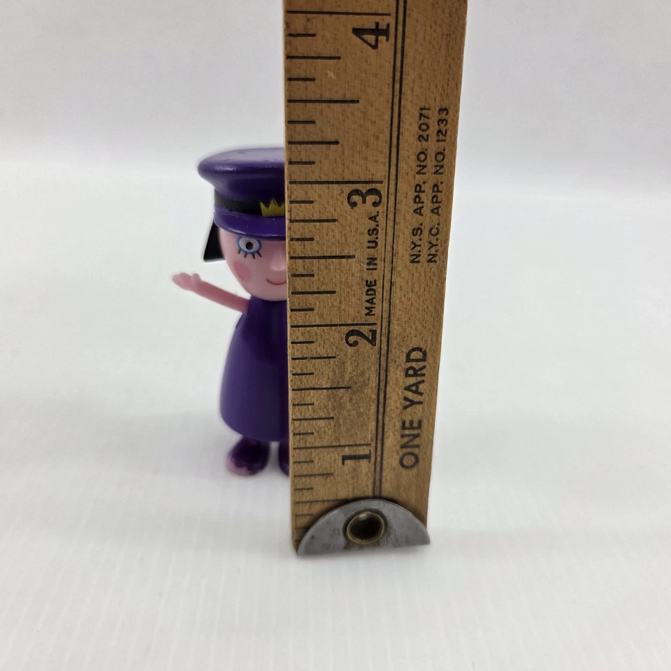 Figura de juguete de ciruela niñera pequeño reino de Ben and Holly púrpura sin alas Foto 2 de 4