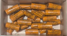 (25) Sprague TVA-1129.5 Axial Electroyltic Capacitors 5000 UF 10 VDC 
