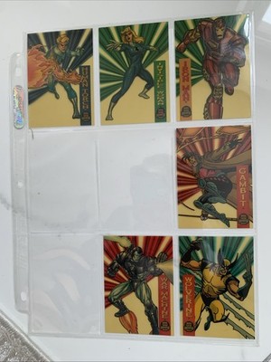 1994 Marvel Universe Suspended Animation Bonus Cards 6 Stück Von 10