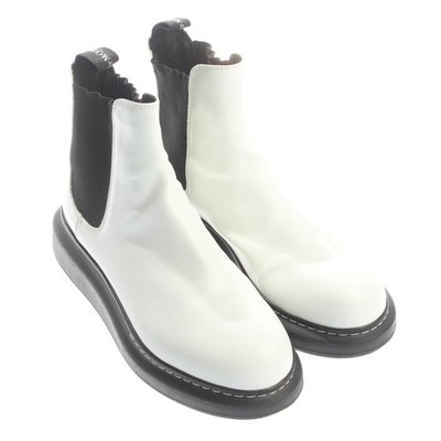 Alexander McQueen Chelsea Boots 41 EUR Weiß Sehr gut