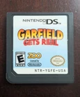 Garfield Gets Real Nintendo DS Game Authentic Tested Cartridge Only
