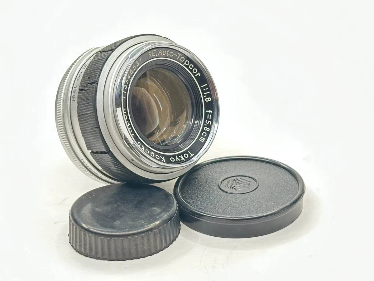 TOPCOR RE AUTO 58mm f/1.8 ジャンク RE Auto Topcor 58mm f1.4 and f1.8. Legendary vintage lenses