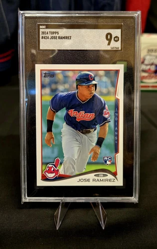 2014 Topps Jose Ramirez #424 RC SGC 9 Mint Guardians 🔥 🔥 NEW SLAB!!!!