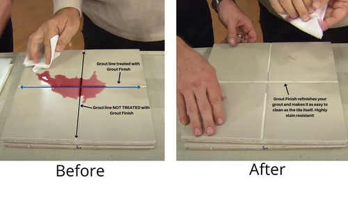 Kit - The Professional's Choice - Color and Seal Grout - Prevents Stains and ... - Imagen 3 de 7