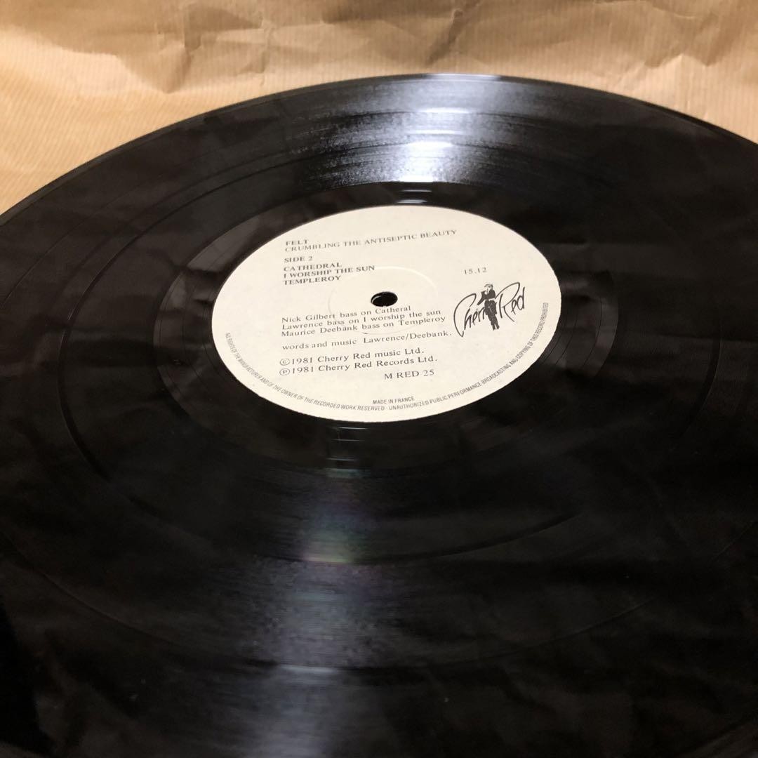 Felt Crumbling The Antiseptic Beauty Lp | eBay