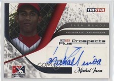 2008 TRISTAR Prospects Plus Farm Hands Authentic Michael Ynoa #FH-MI Auto sh7