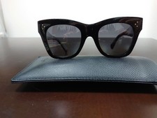 CELINE Black Cat Eye Sunglasses Case
