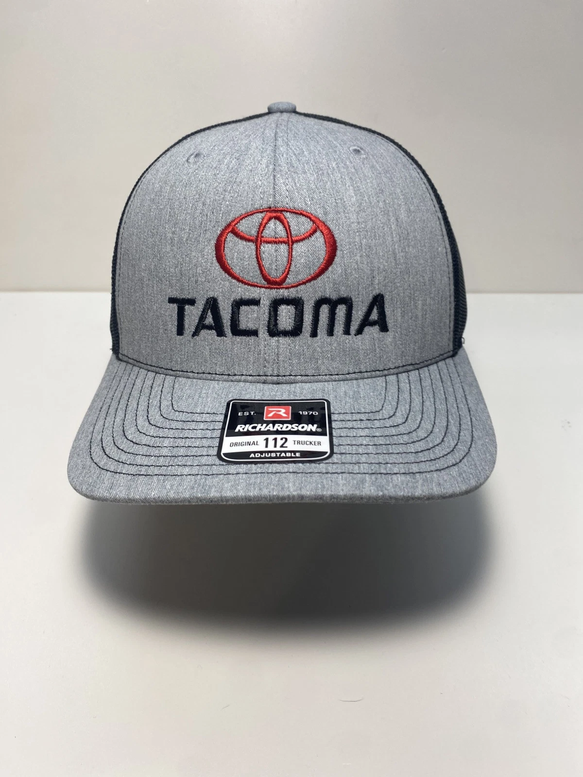 Toyota Tacoma Trucks Logo Gray/black Mesh Snapback Adjustable Richardson 112