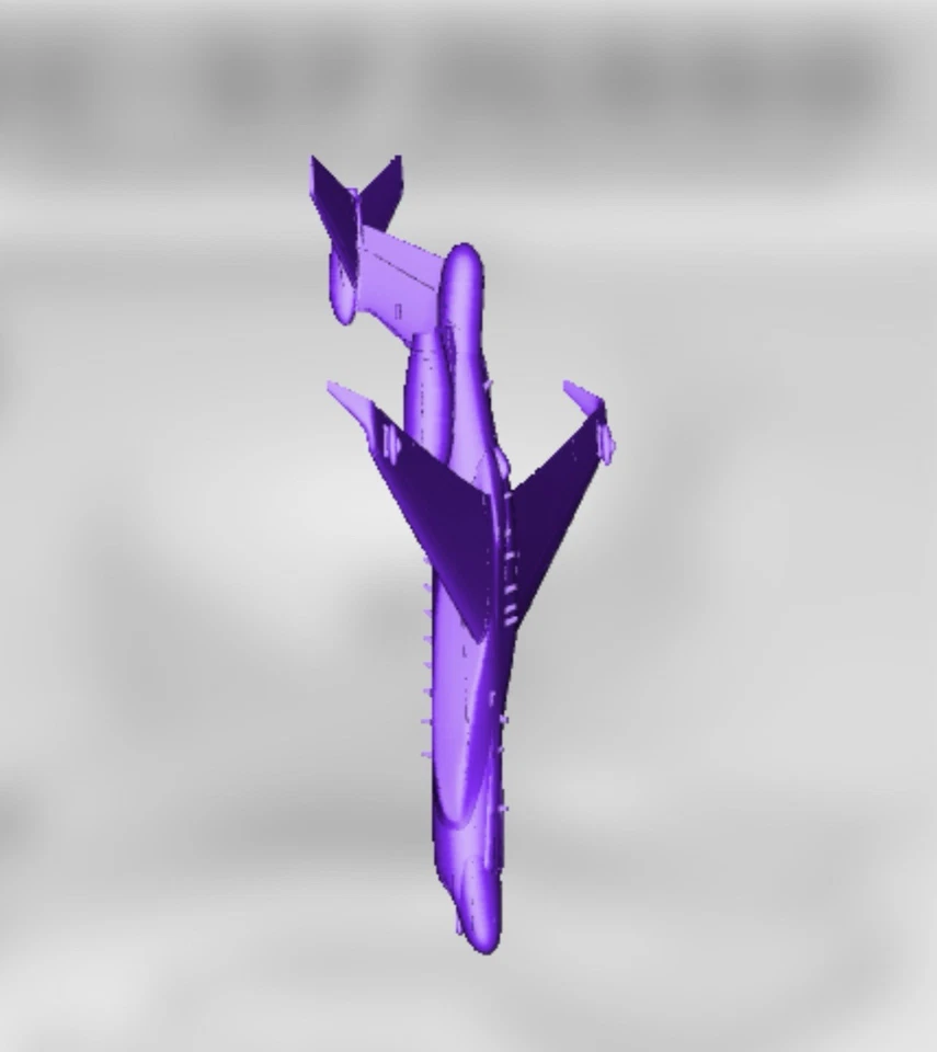 G550 CAEW Areonautica Italia Scala1/72 No Decal Modellismo Aeronautico Italia - Immagine 2 di 4