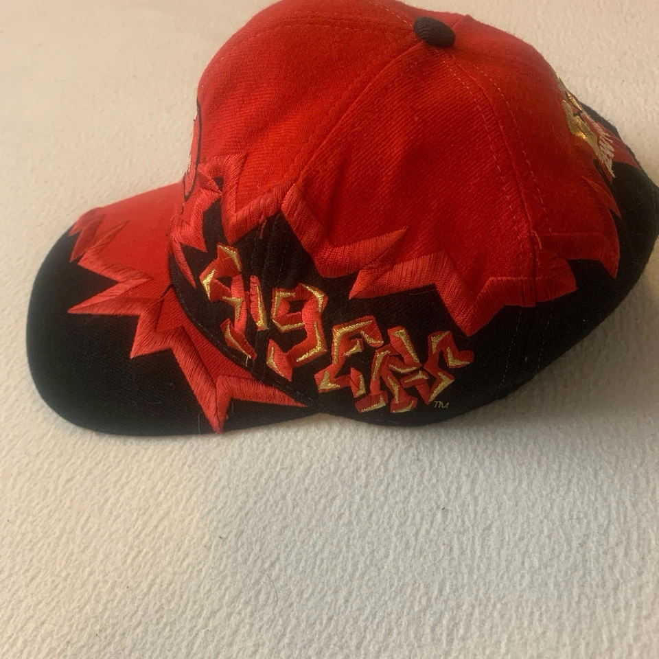 De colección San Francisco 49ers Drew Pearson 90’s Jagged Edge Graffiti Snapback Sombrero Foto 2 de 4