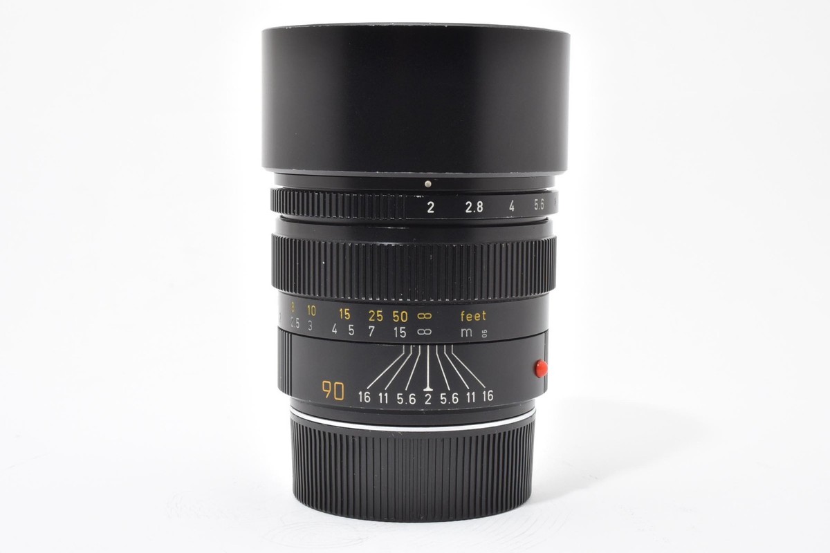 Mint] Leica Leitz Summicron M 90mm f/2 Ver.3 11136 E55 Lens Black