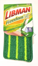 Libman Freedom Spray Mop Refill Wet Cleaning Microfiber Pad 1 pk #04003, NEW NIP