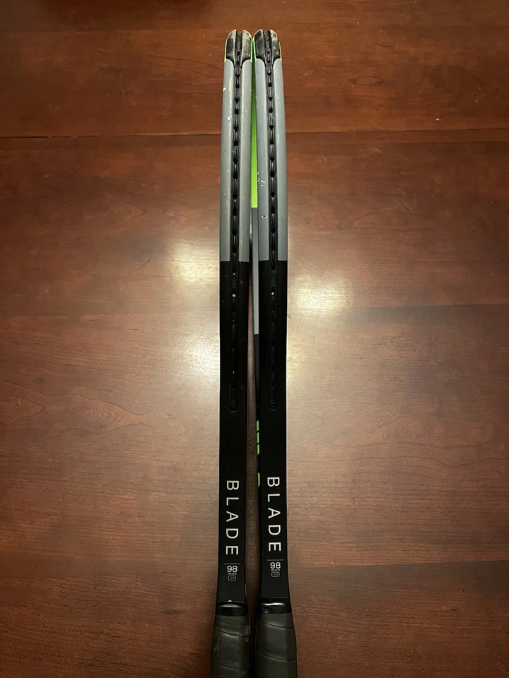 Wilson Blade 98 (16x19) V7 Tennis Racquets - Grip 4 3/8” - Image 3 of 4