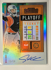 Adley Rutschman AUTO~RC #/18 Contenders Playoff Ticket 2020 Rookie Autograph SP