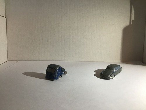 Schuco Piccolo | H0 1:87 | Citroen DS 19 719 & Mercedes 742/1 | in blau