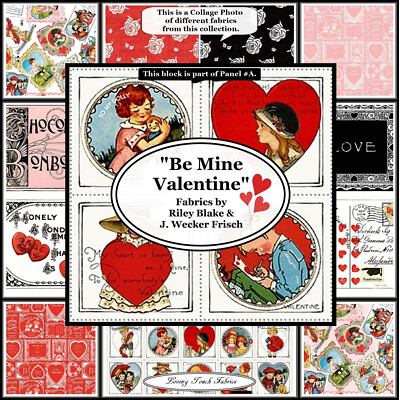 RILEY BLAKE, J WECKER FRISCH, BE MINE VALENTINE, NOSTAGIC, CHILDREN, LOVE FABRIC