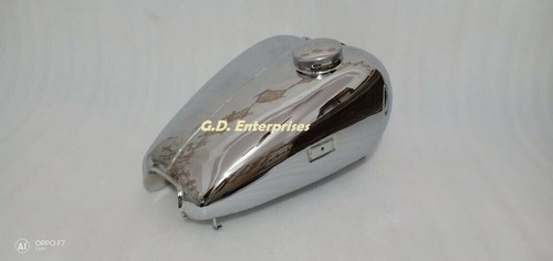 NSU Max Lux OSB 250 251 Standard BJ 1953 Chrome Gas Fuel Petrol Tank - Foto 5 di 10