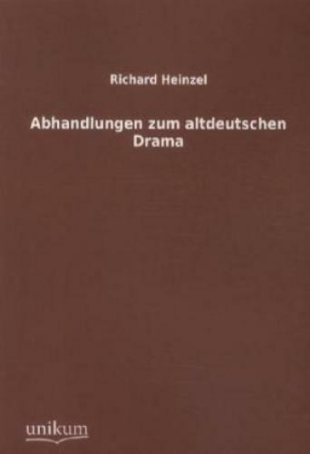 Thumbnail - Abhandlungen Zum Altdeutschen Drama 1752