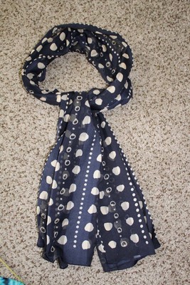 dark navy sheer wrap