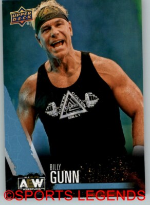 2021 Upper Deck AEW 1st edition #72 Billy Gunn
