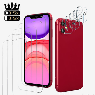 Bildschirmschutz Kameraschutz Hartglas 9H für iPhone 11 11 pro 11 Pro MAX 10in1