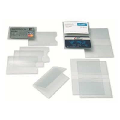 Bantex A5 Polypropylene Card Holder Quality Top Side Opening Pack of 100pcs