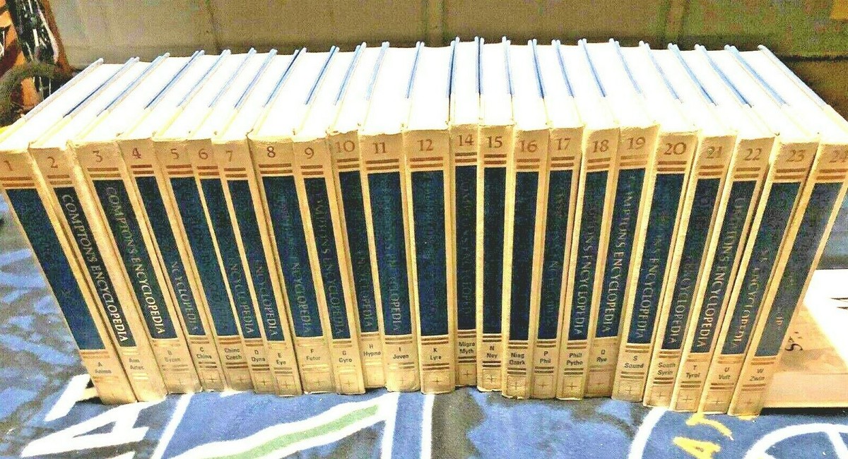 洋書 1976 EDITION compton's encyclopedia Compton's Encyclopedia Fact-Index 25 Volumes - Compton's